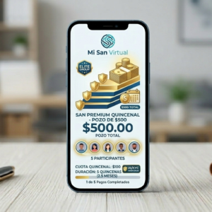 Inscripción/Cuota - San Premium Quincenal – Pozo de $500